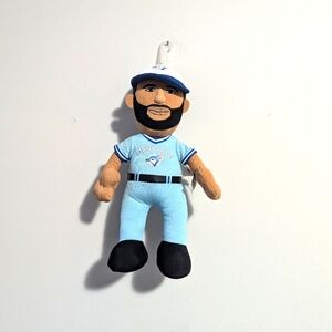 - Bleachers stuffed Doll. Blue Jays. Bautista Number 19. 10 inches Approxi…